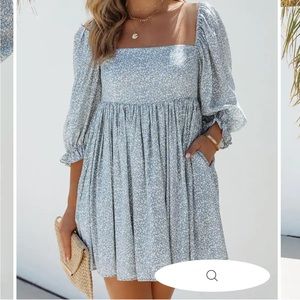 VICI Floral Babydoll dress